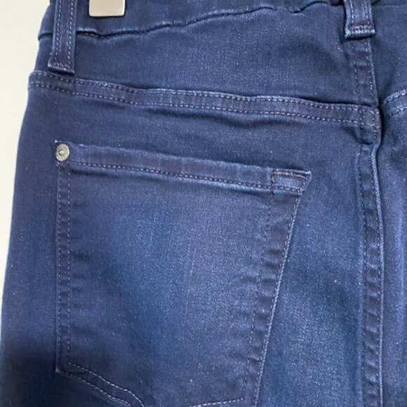 7 For All Mankind Aubrey Dark Wash Women's Skinny Jeans Size 27 - Picture 12 of 13